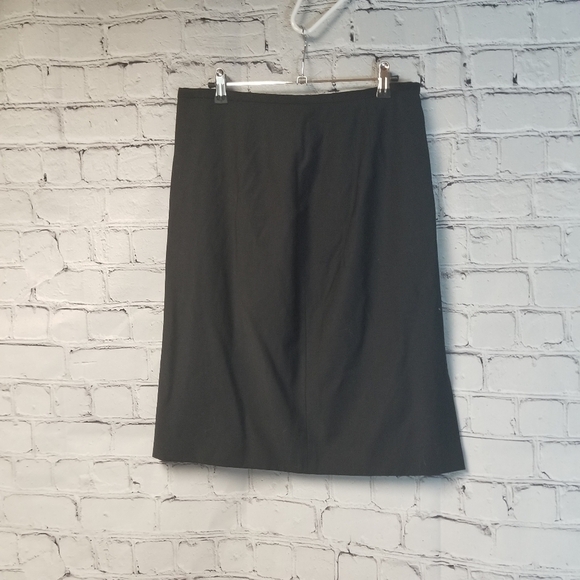 Armani Collezioni black career skirt 10 - Picture 6 of 10